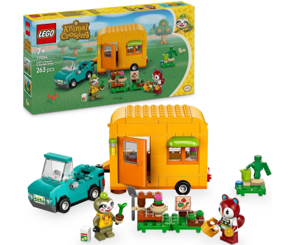 Klocki LEGO® LEGO Animal Crossing Leif i jego karawan 77054
